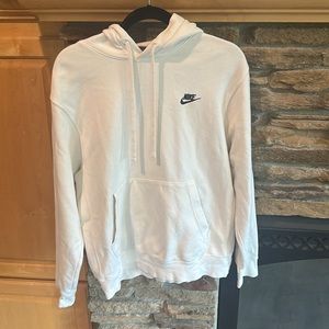 Nike White Medium Mens Pullover sweatshirt